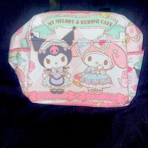 Sanrio My Melody and Kuromi Cafe cooler lunch bag